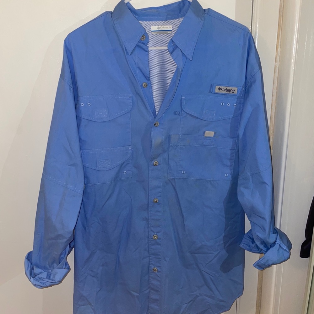 Columbia Bahama II Long-Sleeve Shirt w/ Omni shade